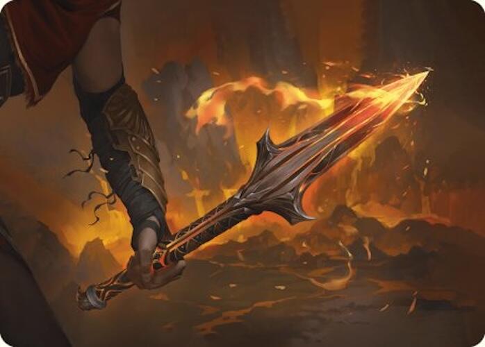 The Spear of Leonidas Art Card [Assassin's Creed Art Series] | Galaxy Games LLC