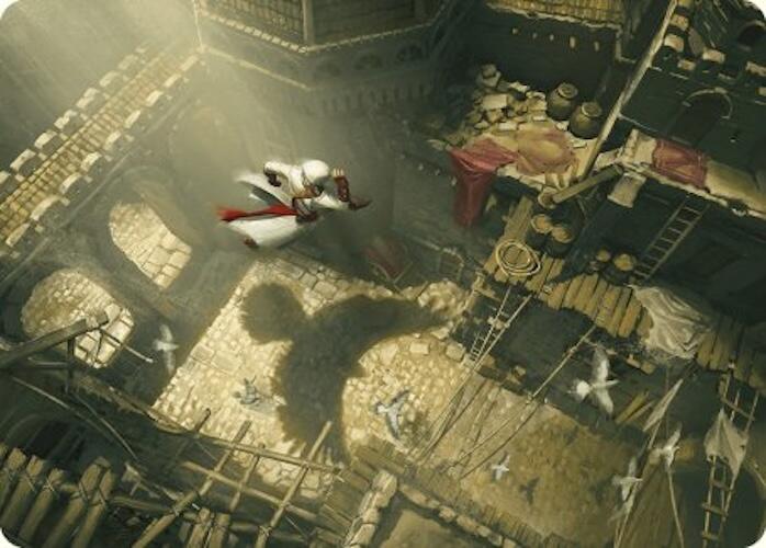 Rooftop Bypass Art Card [Assassin's Creed Art Series] | Galaxy Games LLC