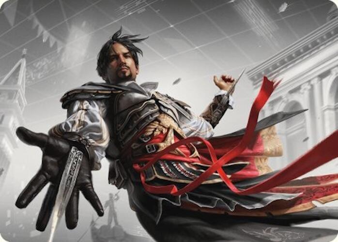 Ezio Auditore da Firenze Art Card [Assassin's Creed Art Series] | Galaxy Games LLC