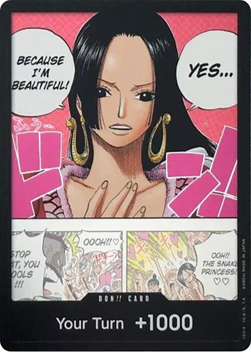 DON!! Card (Boa Hancock) (Double Pack Set Vol. 4) [500 Years in the Future] | Galaxy Games LLC