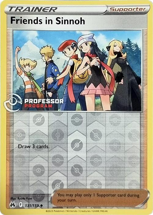 Friends in Sinnoh (131/159) (2023) [Professor Program Promos] | Galaxy Games LLC