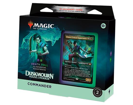 Duskmourn: House of Horror - Death Toll Commander Deck | Galaxy Games LLC