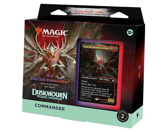 Duskmourn: House of Horror - Endless Punishment Commander Deck | Galaxy Games LLC