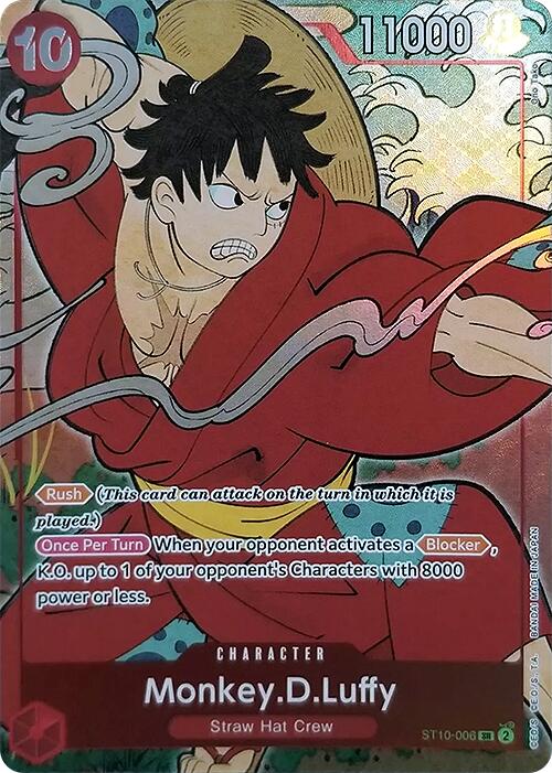 Monkey.D.Luffy (English Version 1st Anniversary Set) [One Piece Promotion Cards] | Galaxy Games LLC