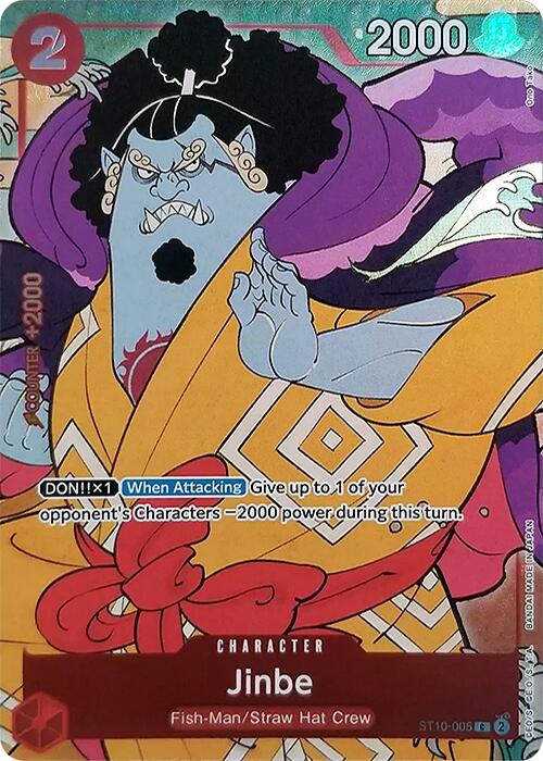 Jinbe (English Version 1st Anniversary Set) [One Piece Promotion Cards] | Galaxy Games LLC