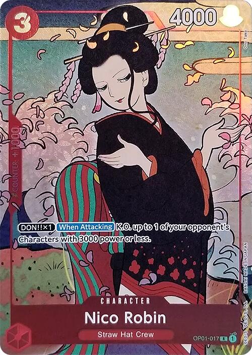 Nico Robin (English Version 1st Anniversary Set) [One Piece Promotion Cards] | Galaxy Games LLC