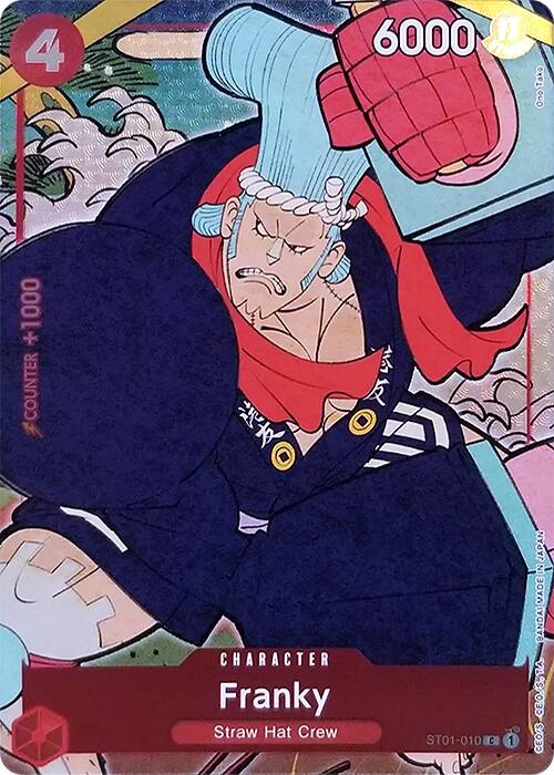 Franky (English Version 1st Anniversary Set) [One Piece Promotion Cards] | Galaxy Games LLC