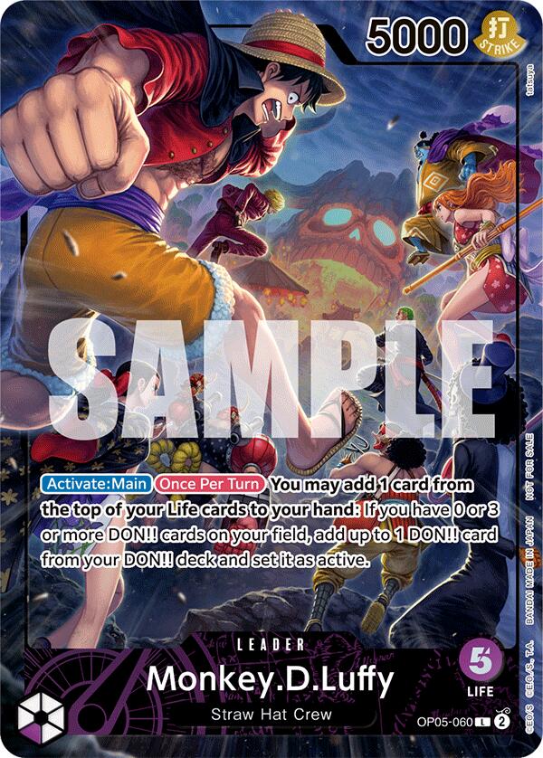 Monkey.D.Luffy (PSA Magazine) [Awakening of the New Era] | Galaxy Games LLC