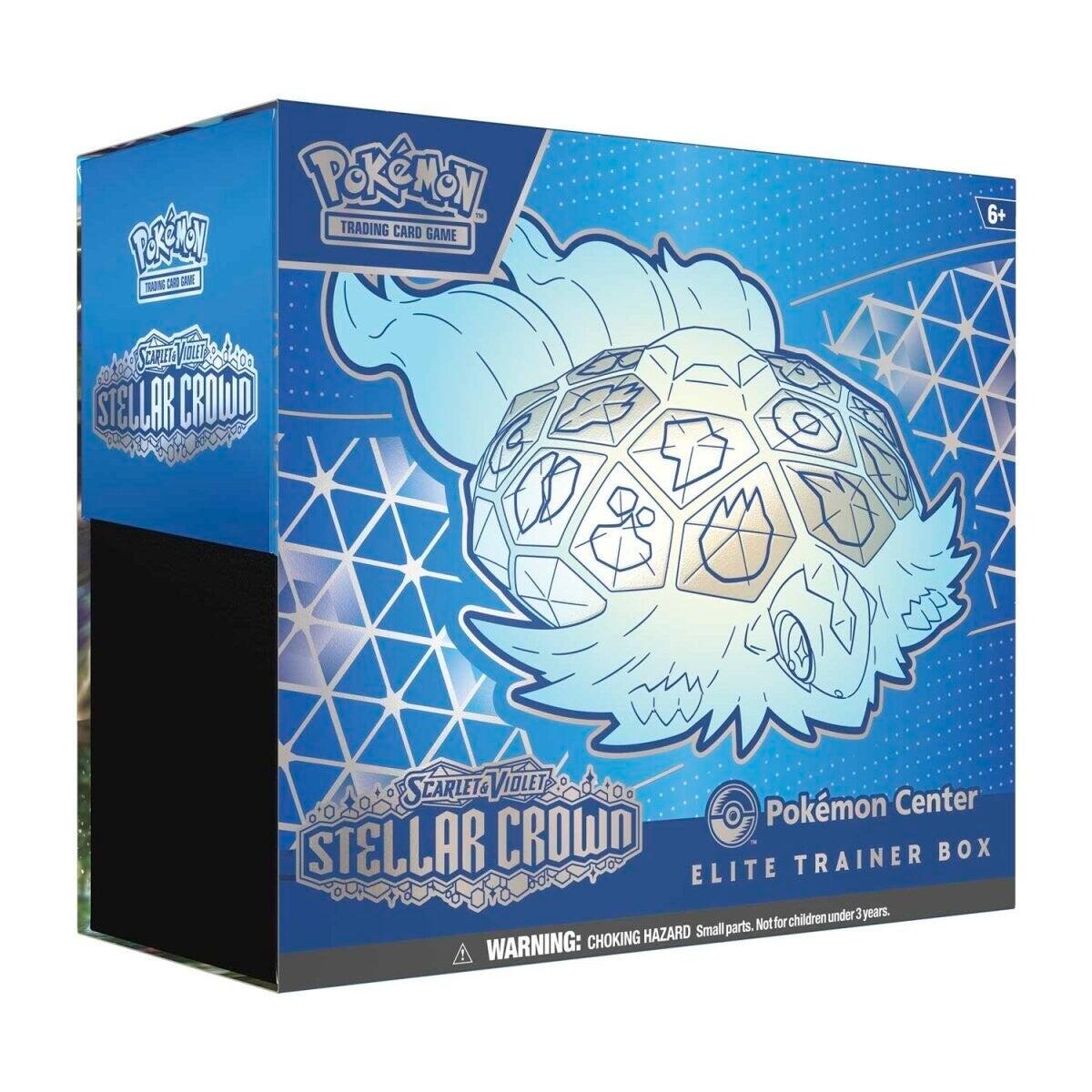 Scarlet & Violet: Stellar Crown - Elite Trainer Box (Pokemon Center Exclusive) | Galaxy Games LLC