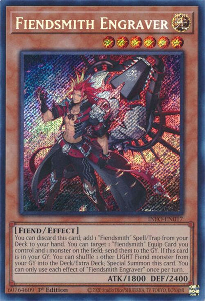 Fiendsmith Engraver [INFO-EN017] Secret Rare – Galaxy Games LLC