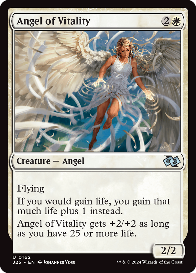 Angel of Vitality [Foundations Jumpstart] | Galaxy Games LLC