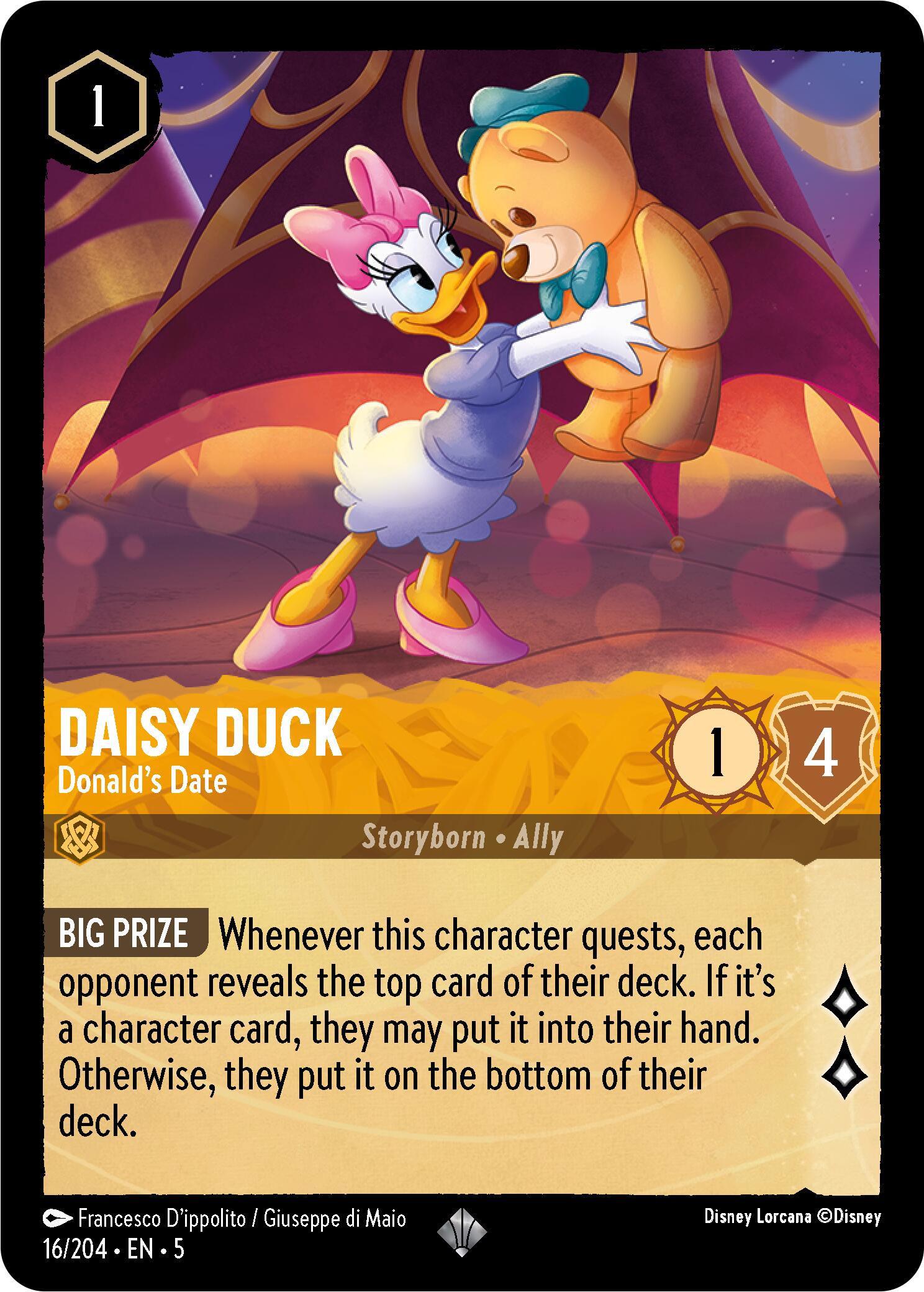 Daisy Duck - Donald's Date (16/204) [Shimmering Skies] | Galaxy Games LLC