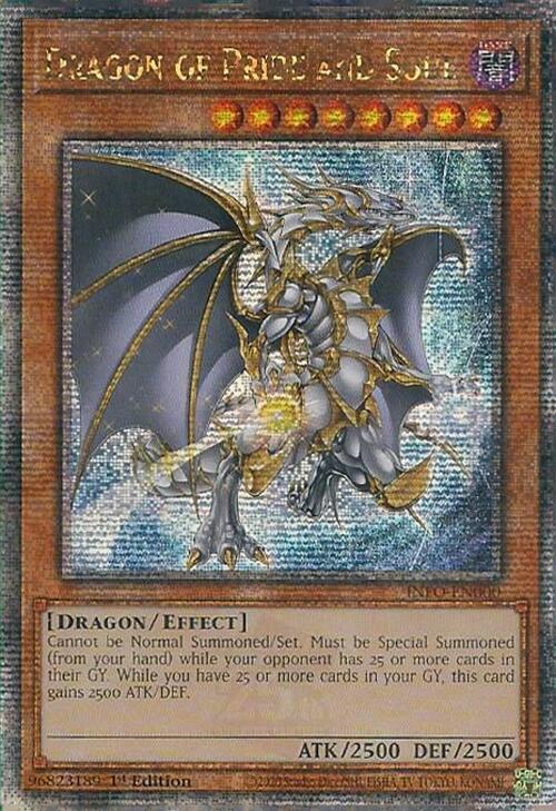 Dragon of Pride and Soul (Quarter Century Secret Rare) [INFO-EN000] Quarter Century Secret Rare | Galaxy Games LLC