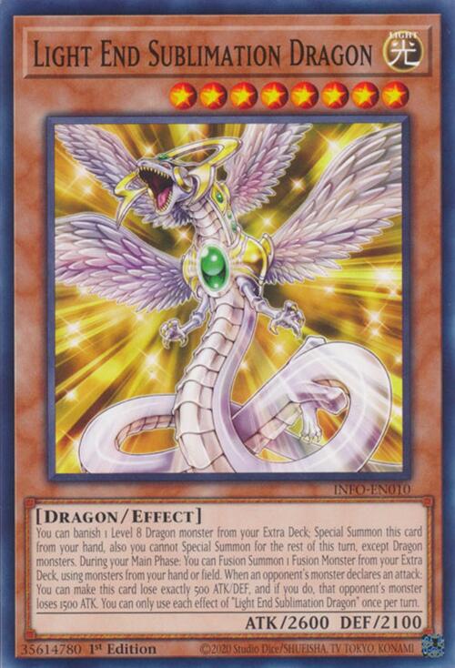 Light End Sublimation Dragon [INFO-EN010] Common | Galaxy Games LLC