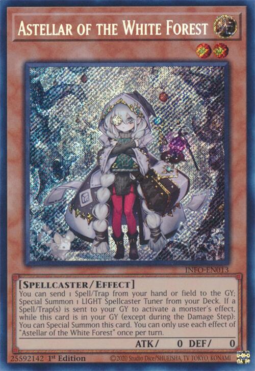 Astellar of the White Forest [INFO-EN013] Secret Rare | Galaxy Games LLC