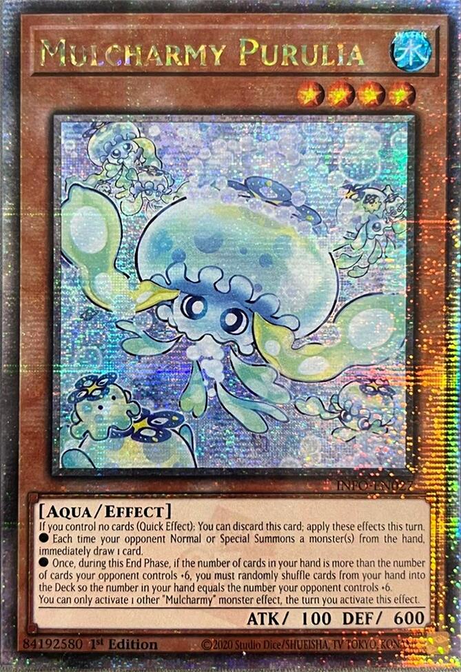 Mulcharmy Purulia (Quarter Century Secret Rare) [INFO-EN027] Quarter Century Secret Rare | Galaxy Games LLC