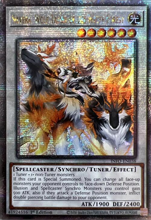 Silvera, Wolf Tamer of the White Forest (Quarter Century Secret Rare) [INFO-EN038] Quarter Century Secret Rare | Galaxy Games LLC