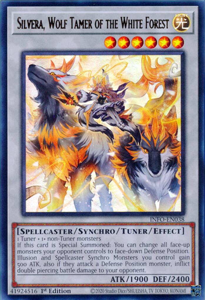 Silvera, Wolf Tamer of the White Forest [INFO-EN038] Ultra Rare | Galaxy Games LLC