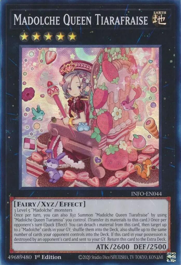 Madolche Queen Tiarafraise [INFO-EN044] Super Rare | Galaxy Games LLC