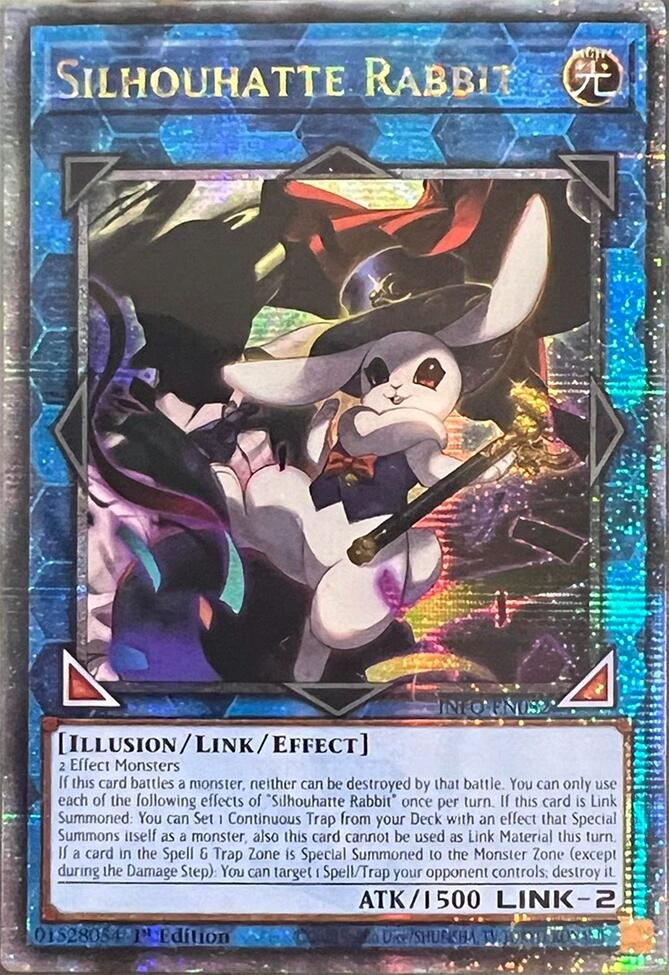 Silhouhatte Rabbit (Quarter Century Secret Rare) [INFO-EN052] Quarter Century Secret Rare | Galaxy Games LLC