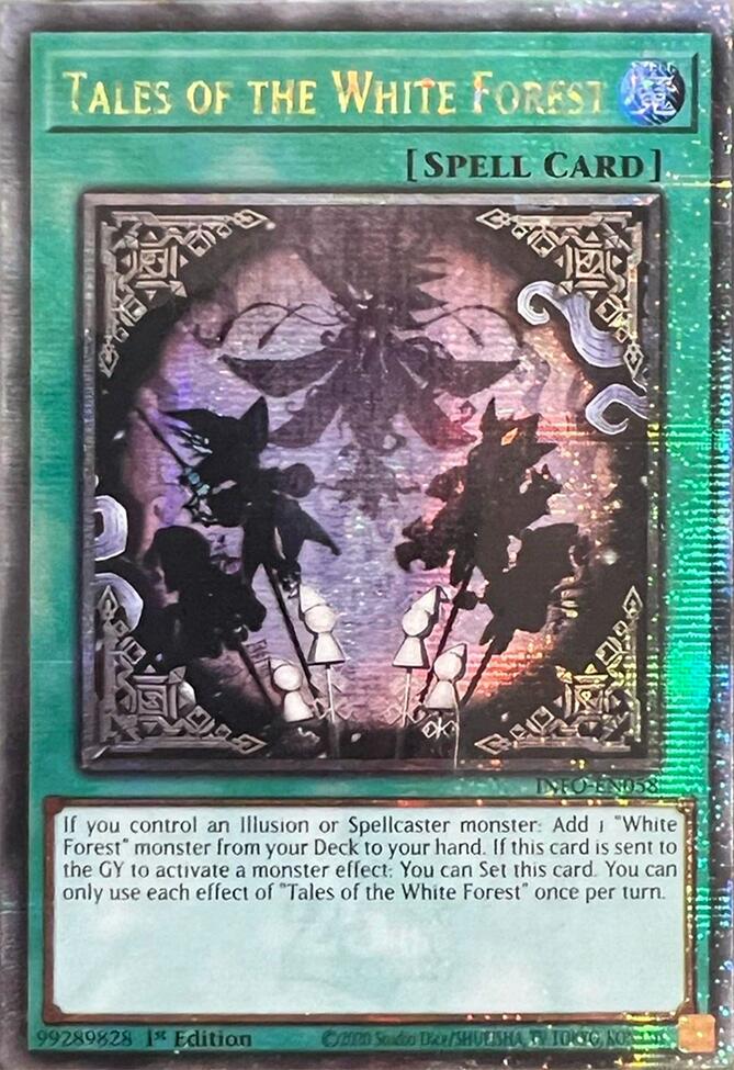 Tales of the White Forest (Quarter Century Secret Rare) [INFO-EN058] Quarter Century Secret Rare | Galaxy Games LLC
