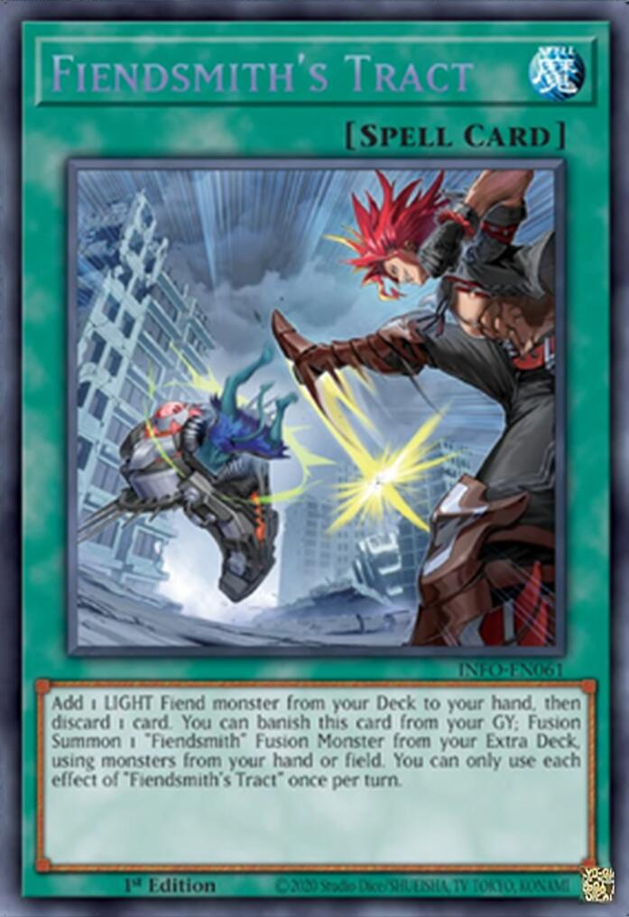 Fiendsmith's Tract [INFO-EN061] Secret Rare | Galaxy Games LLC