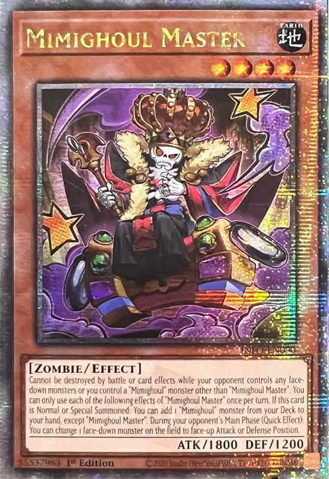 Mimighoul Master (Quarter Century Secret Rare) [INFO-EN090] Quarter Century Secret Rare | Galaxy Games LLC