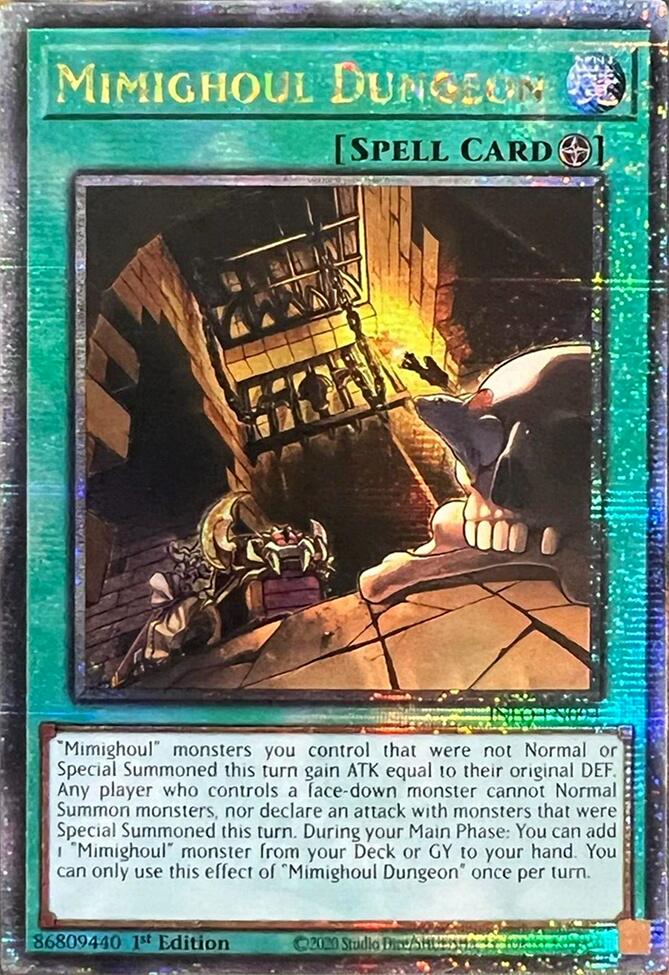 Mimighoul Dungeon (Quarter Century Secret Rare) [INFO-EN094] Quarter Century Secret Rare | Galaxy Games LLC