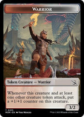 Warrior // Phyrexian Hydra (0012) Double-Sided Token [March of the Machine Tokens] | Galaxy Games LLC