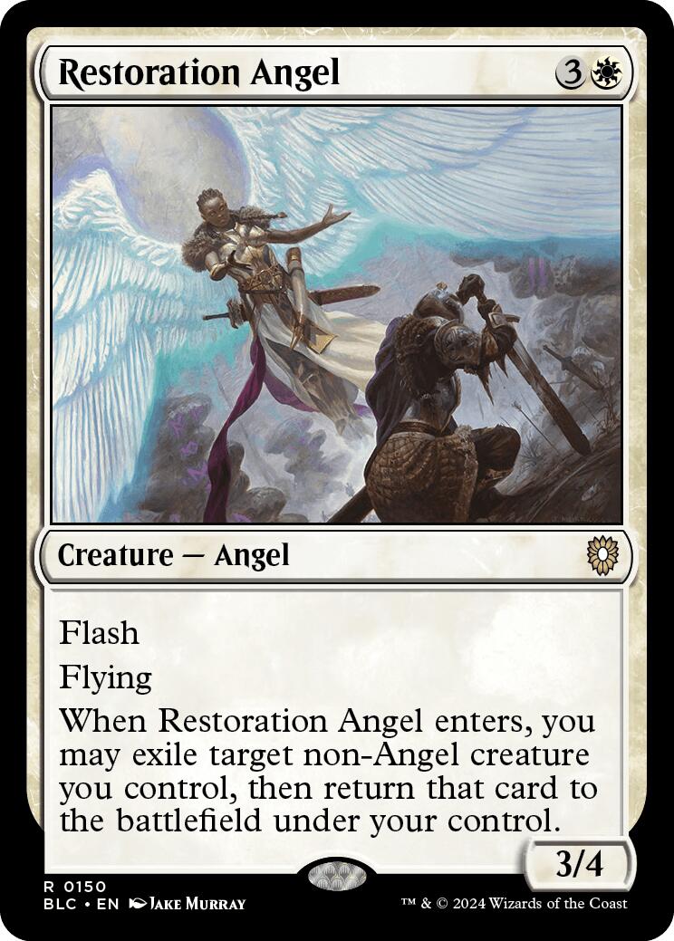 Restoration Angel [Bloomburrow Commander] | Galaxy Games LLC
