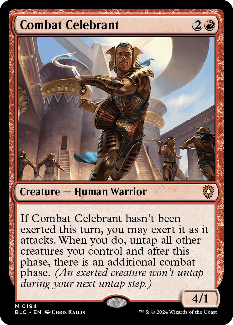 Combat Celebrant [Bloomburrow Commander] | Galaxy Games LLC