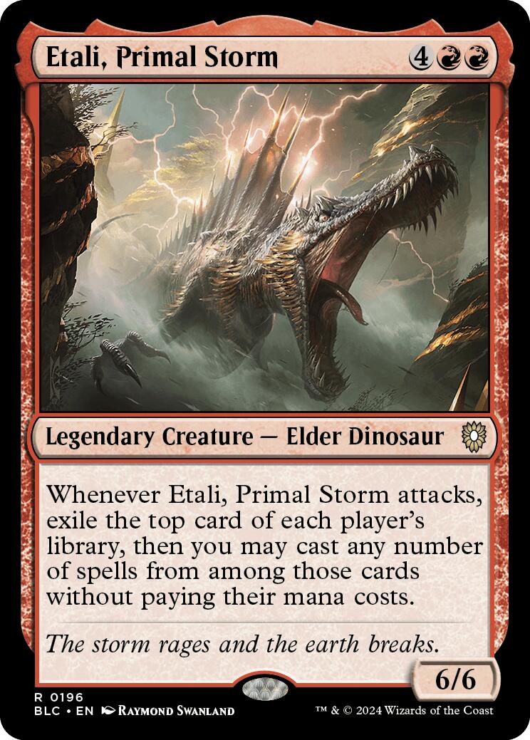 Etali, Primal Storm [Bloomburrow Commander] | Galaxy Games LLC