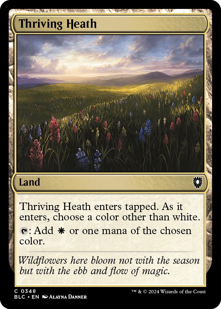 Thriving Heath [Bloomburrow Commander] | Galaxy Games LLC