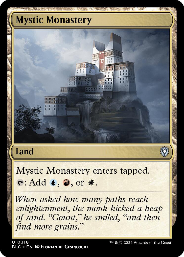 Mystic Monastery [Bloomburrow Commander] | Galaxy Games LLC