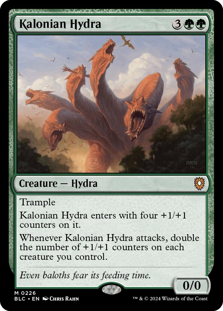 Kalonian Hydra [Bloomburrow Commander] | Galaxy Games LLC