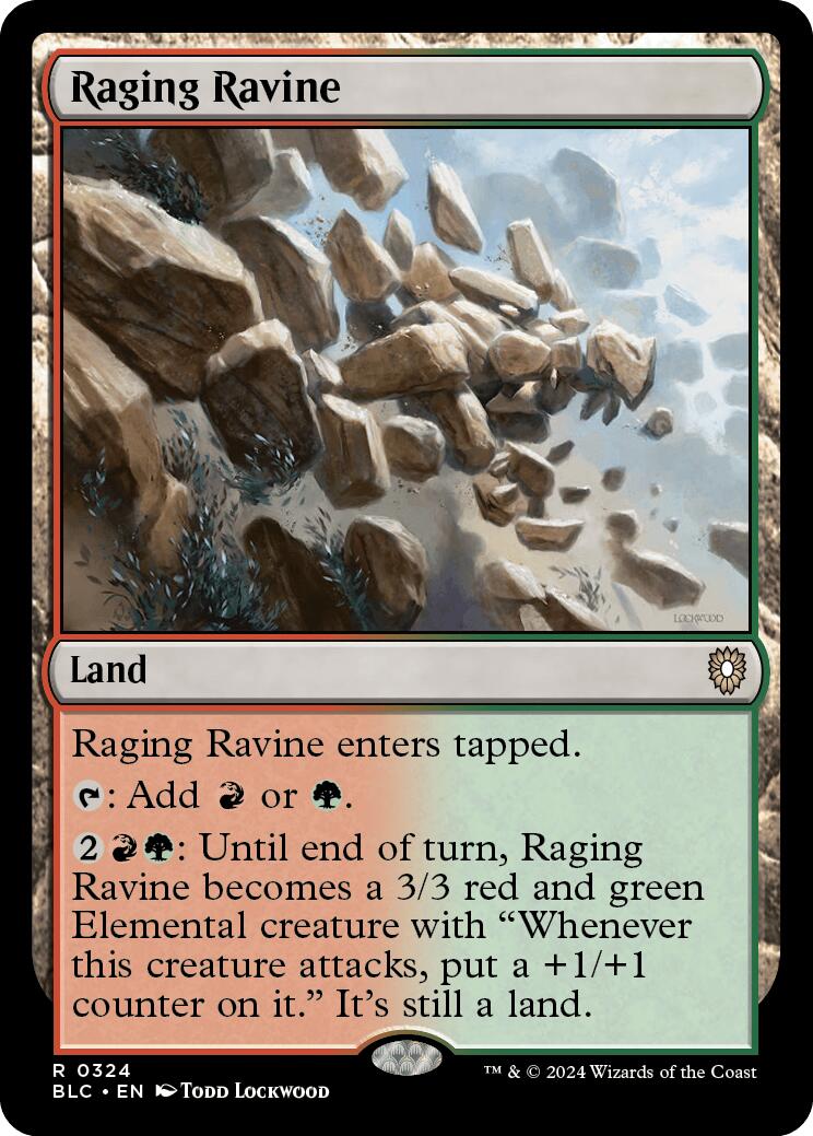 Raging Ravine [Bloomburrow Commander] | Galaxy Games LLC