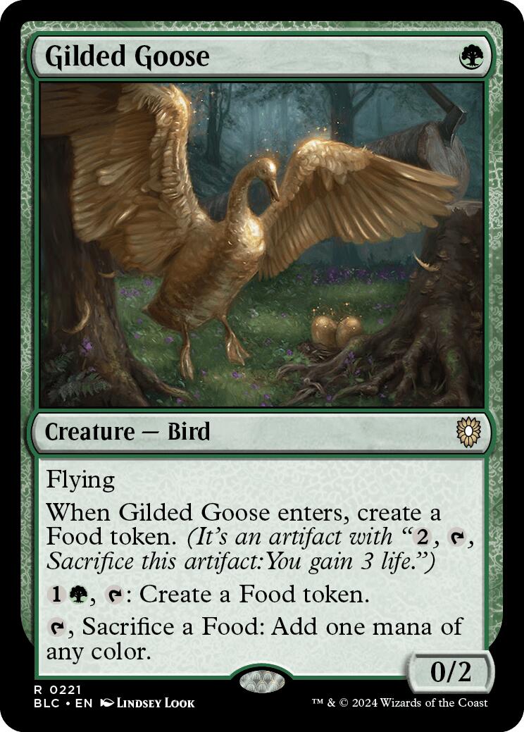 Gilded Goose [Bloomburrow Commander] | Galaxy Games LLC