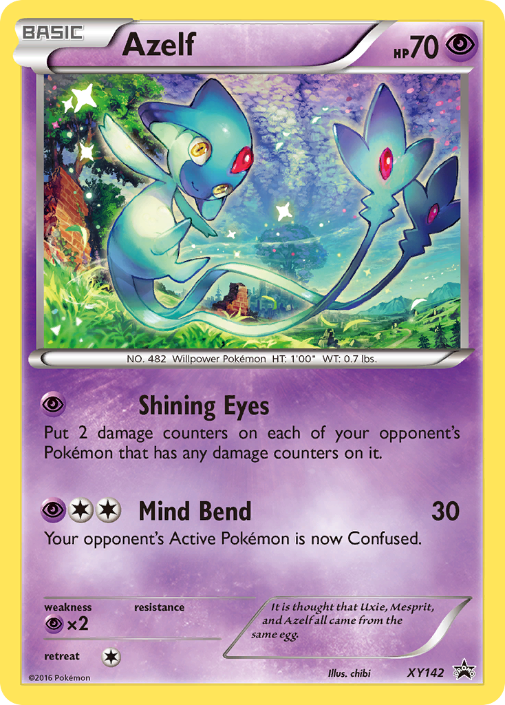 Azelf (XY142) [XY: Black Star Promos] | Galaxy Games LLC