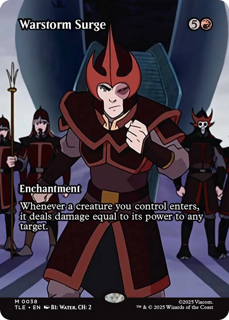 Warstorm Surge (Borderless) [Avatar: The Last Airbender: Eternal-Legal] | Galaxy Games LLC