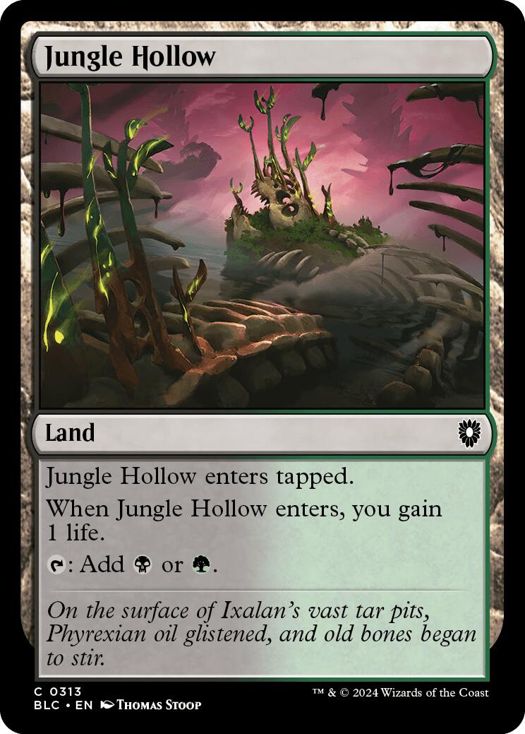 Jungle Hollow [Bloomburrow Commander] | Galaxy Games LLC
