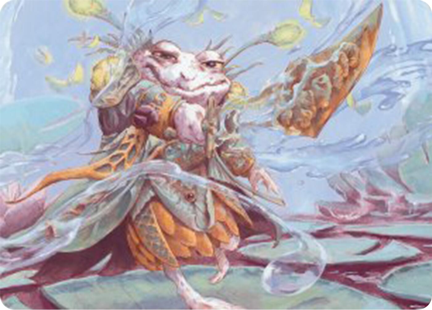 Glarb, Calamity's Augur Art Card [Bloomburrow Art Series] | Galaxy Games LLC