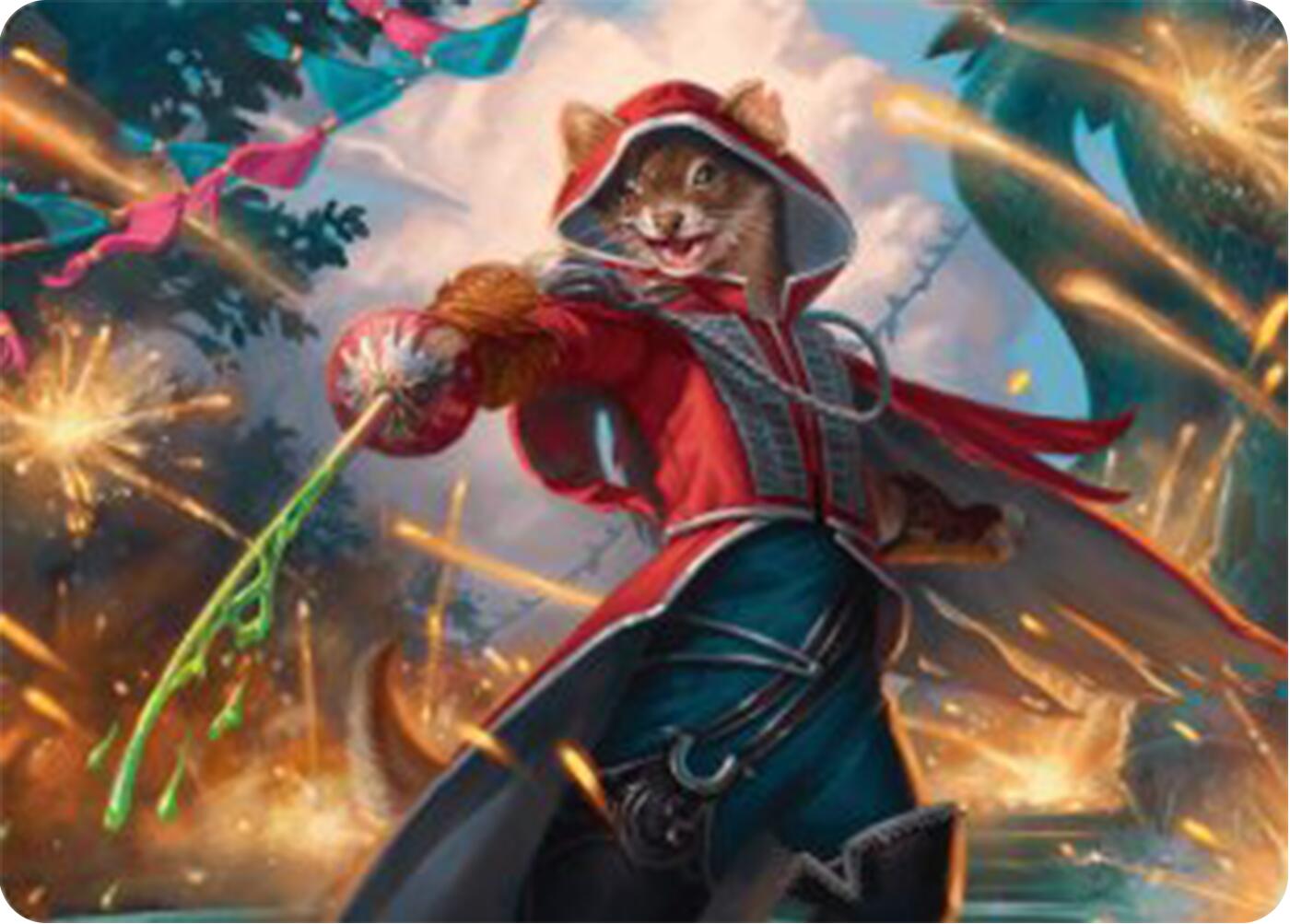 The Infamous Cruelclaw Art Card [Bloomburrow Art Series] | Galaxy Games LLC