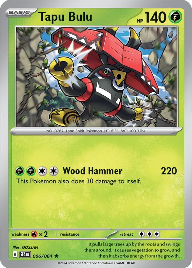 Tapu Bulu (006/064) [Scarlet & Violet: Shrouded Fable] | Galaxy Games LLC