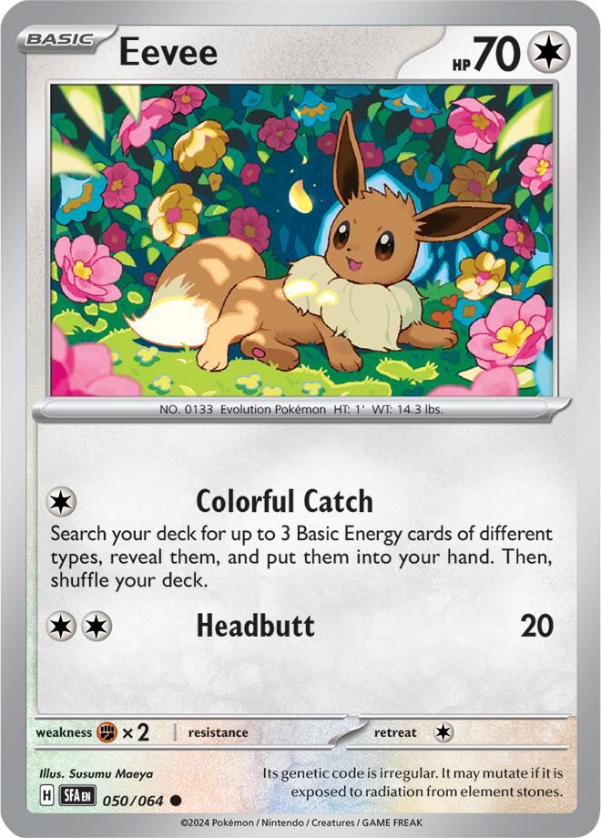 Eevee (050/064) [Scarlet & Violet: Shrouded Fable] | Galaxy Games LLC