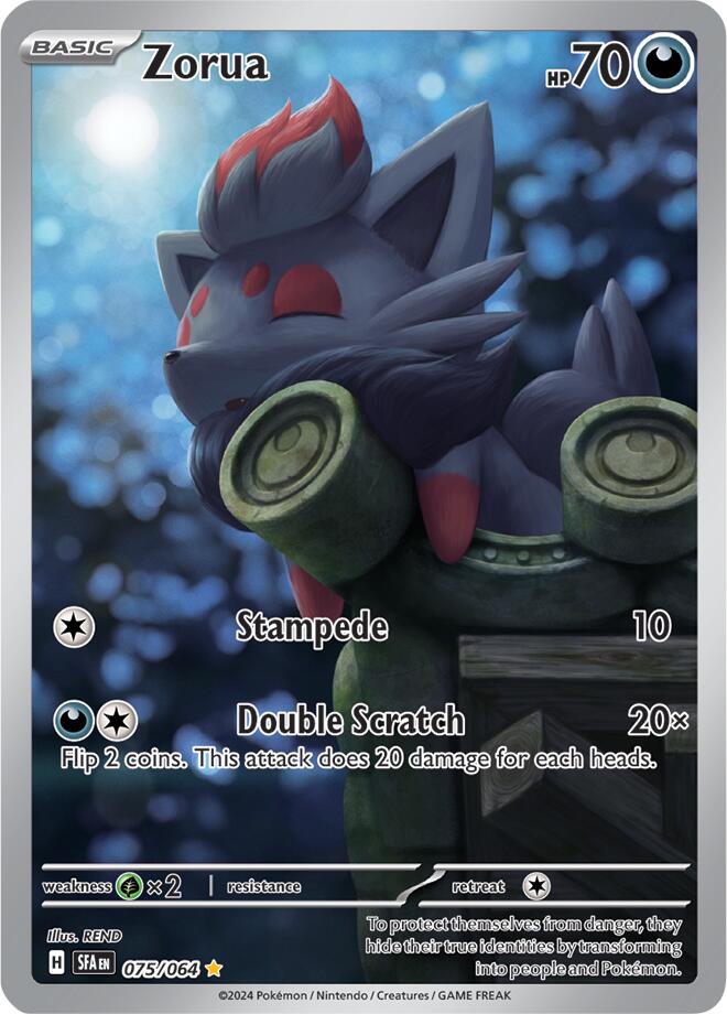 Zorua (075/064) [Scarlet & Violet: Shrouded Fable] | Galaxy Games LLC