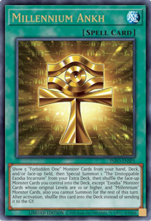 Millennium Ankh (INFO-ENSP1) [INFO-ENSP1] Secret Rare | Galaxy Games LLC