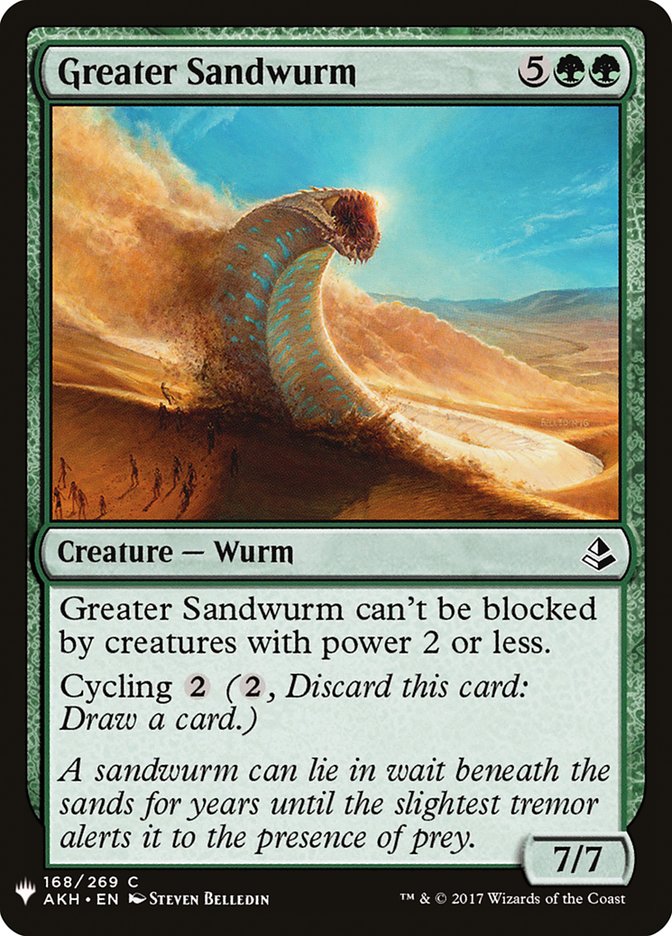 Greater Sandwurm [Mystery Booster] | Galaxy Games LLC