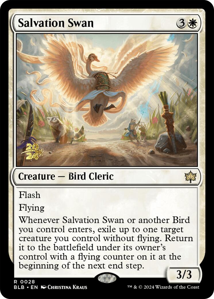 Salvation Swan [Bloomburrow Prerelease Promos] | Galaxy Games LLC