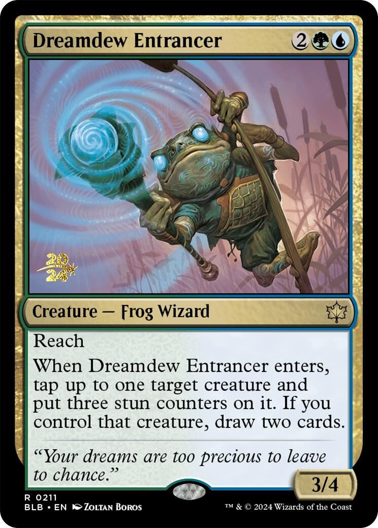 Dreamdew Entrancer [Bloomburrow Prerelease Promos] | Galaxy Games LLC