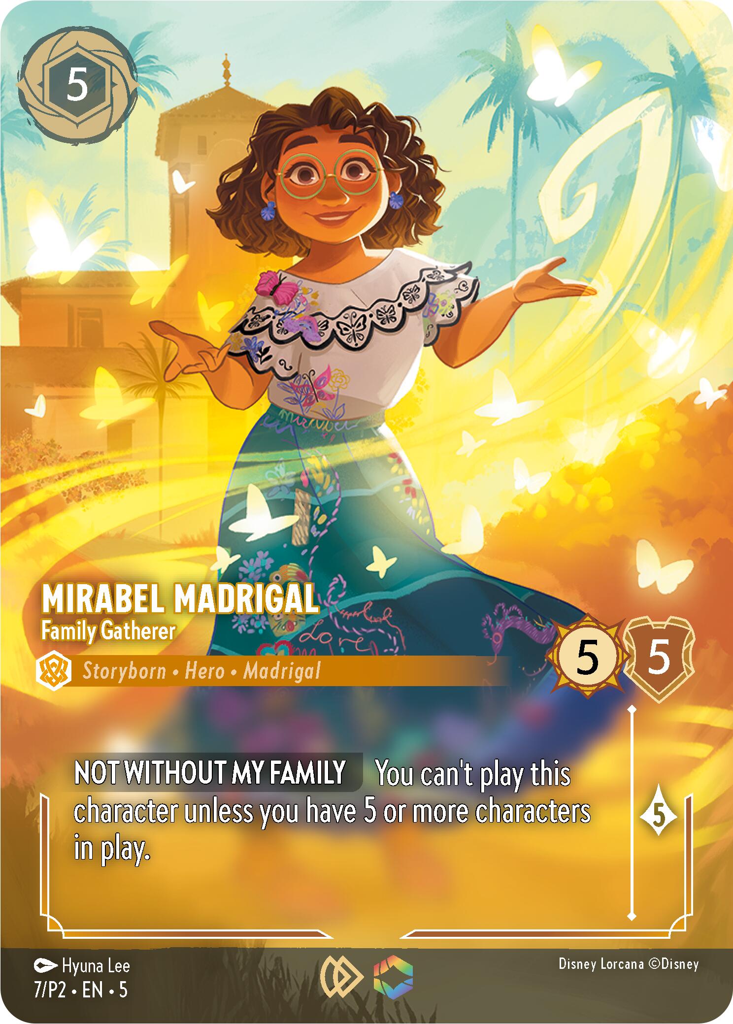 Mirabel Madrigal - Family Gatherer (Store Championship) (7) [Promo Cards] | Galaxy Games LLC